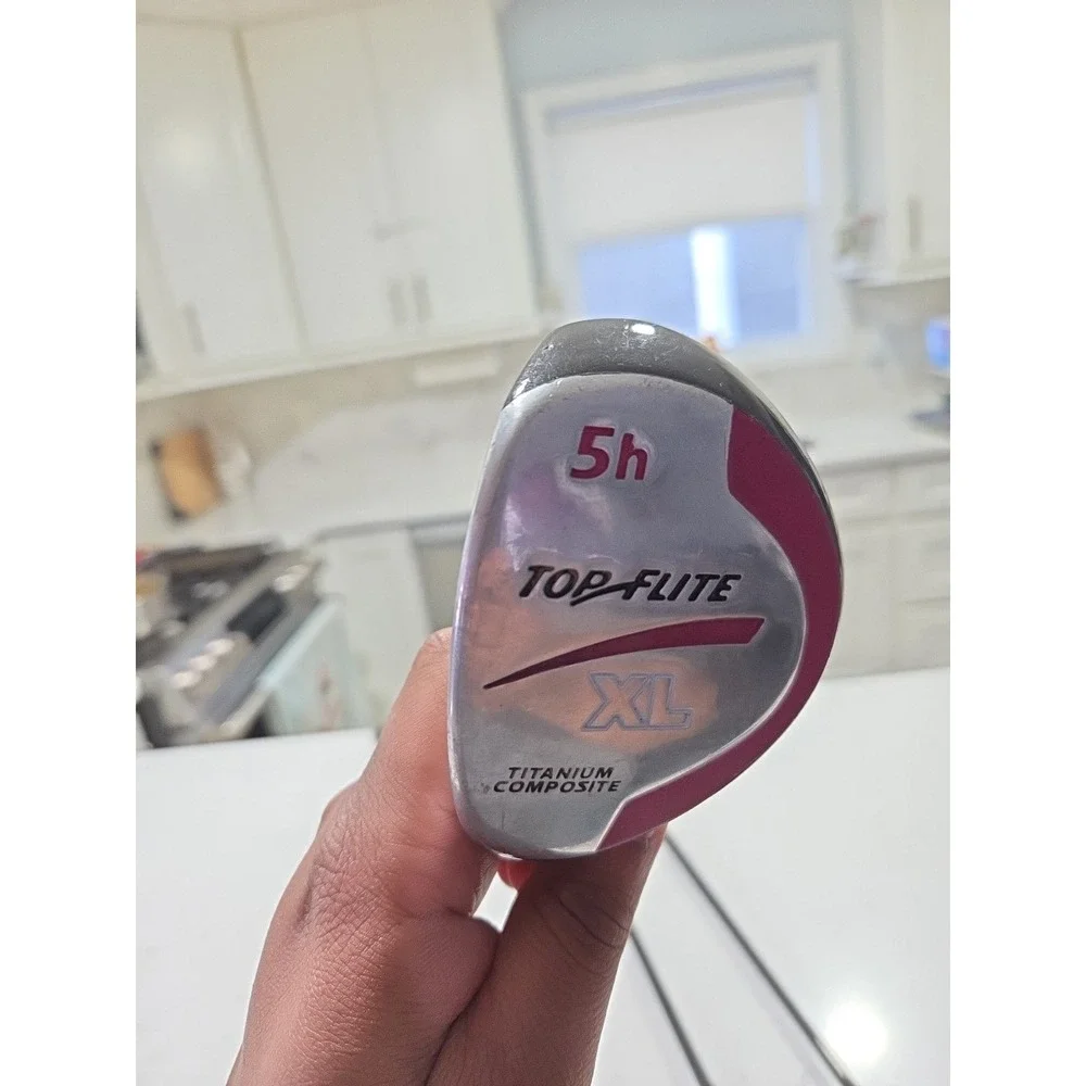 Top Flite XL Driver 460cc Titanium Composite & 3 Wood Graphite Medium Firm Flex